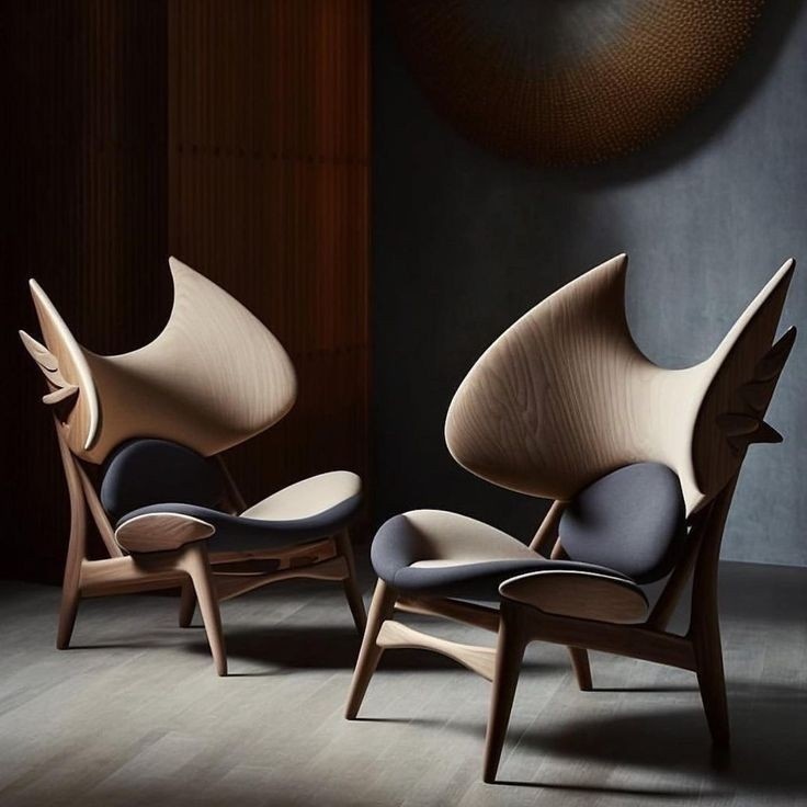 Custom Designer Wooden Lounge & Dining Chair